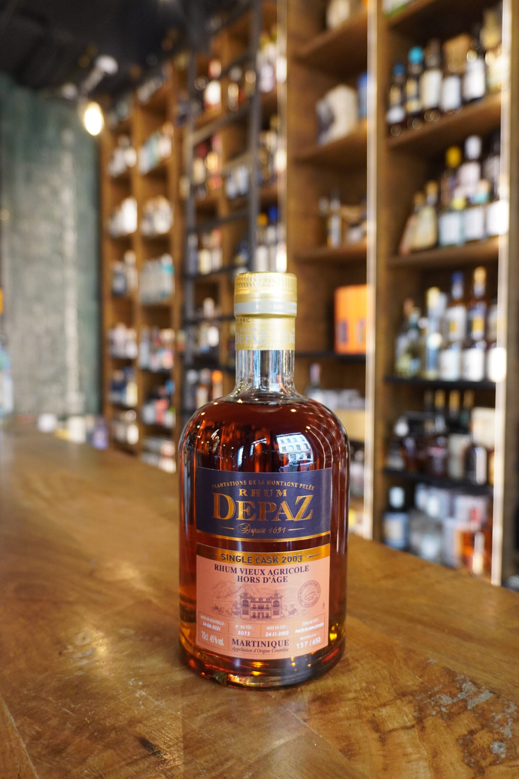 DEPAZ SINGLE CASK 2003