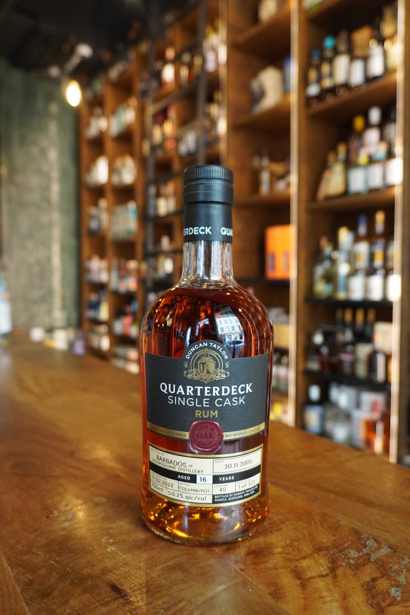 DUNCAN TAYLOR BARBADE 16 ANS (FOURSQUARE)